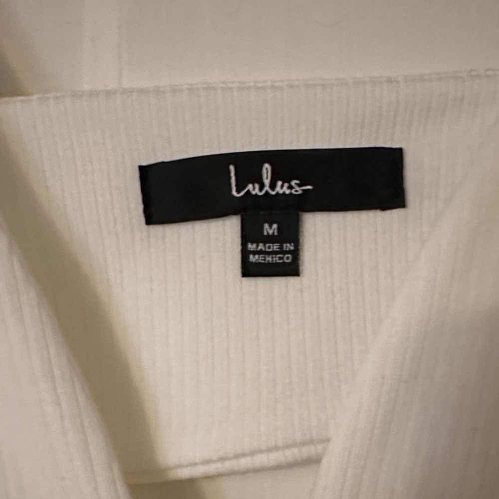 Lulu's White Bodycon Cutout Dress - Picture 10 of 10